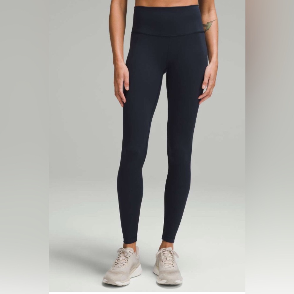 Lululemon Wunder Train High-Rise Tight 28" True Navvy Size: 10 - Picture 2 of 6